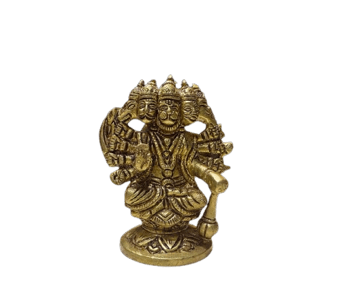 Brass Lord Ravana Idol