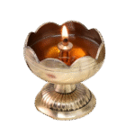 Brass Flower Shape Lamp