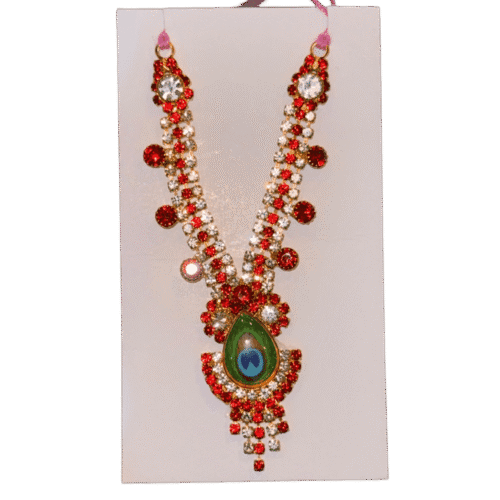 Red Morpankh Stone Mala