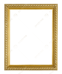 Golden 8"x8" Inch Photo Frame – Glass & Premium Finish