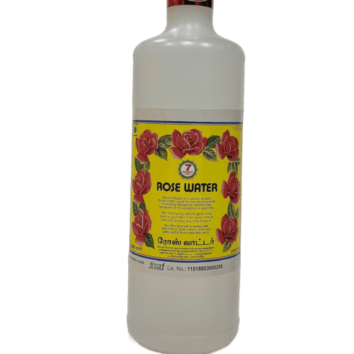 Pure Rose Water – 600ml Bottle for Pooja, Skin Care & Spiritual Use