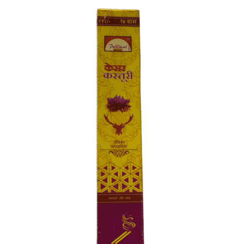 Parimal Kesar Kasturi Agarbatti – Saffron & Musk Fragrance
