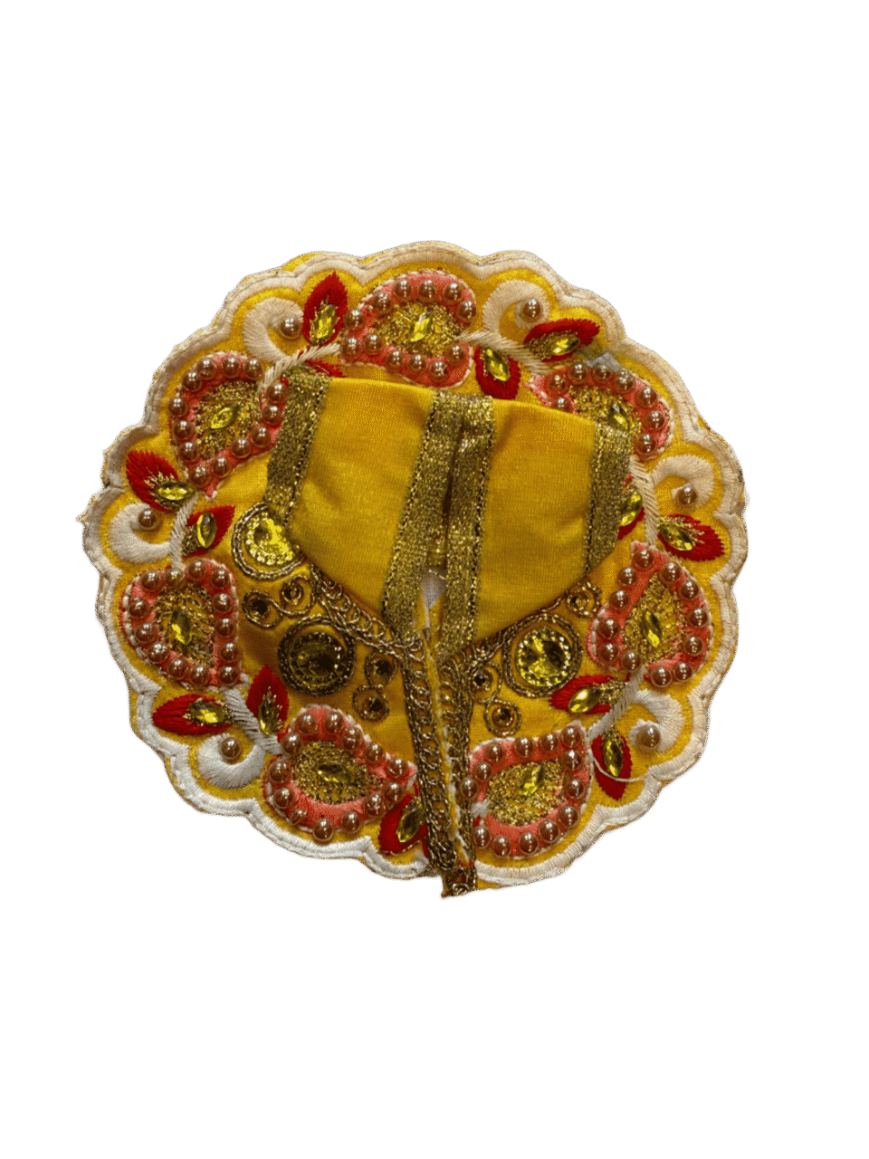 Sunny Yellow Laddu Gopal Dress