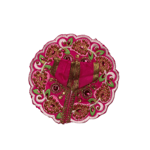 Vibrant Pink Laddu Gopal Dress