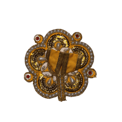 Golden Dress for Laddu Gopal