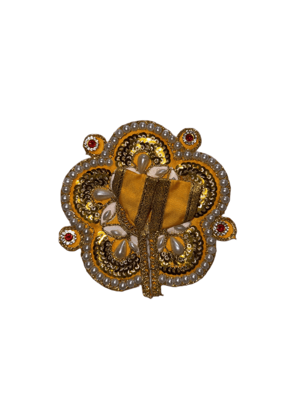 Golden Dress for Laddu Gopal