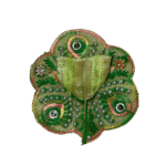 Embroidered Green Laddu Gopal Dress