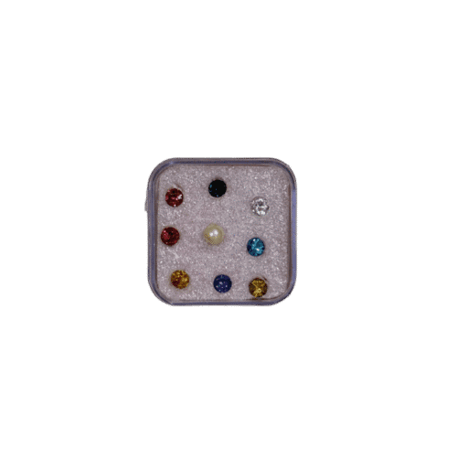 9 Ratna Stones Set for Vastu and Pooja Use