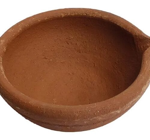 Mitti Diya – Traditional Clay Oil Lamp - 12 Pieces