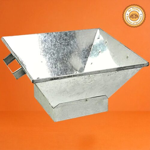 Rented Iron Hawan Kund – 12x12 Inches for Pooja & Ritual Use
