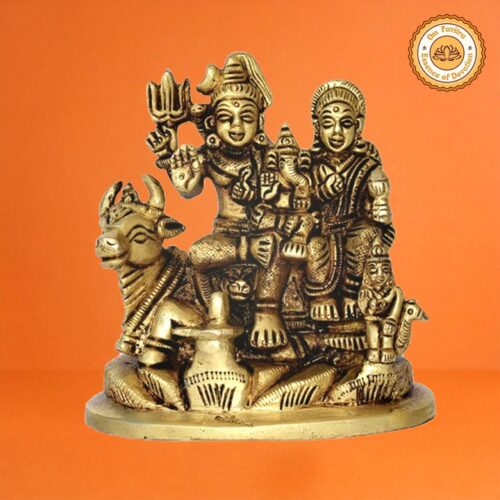 Shiv Parivar Brass Idol